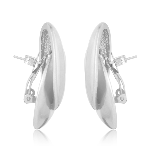 Twisted Loop Statement Earrings - Image 3