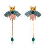Artita Gallery Bee Harmony Rose Quartz, Green Onyx and Blue Chalcedony